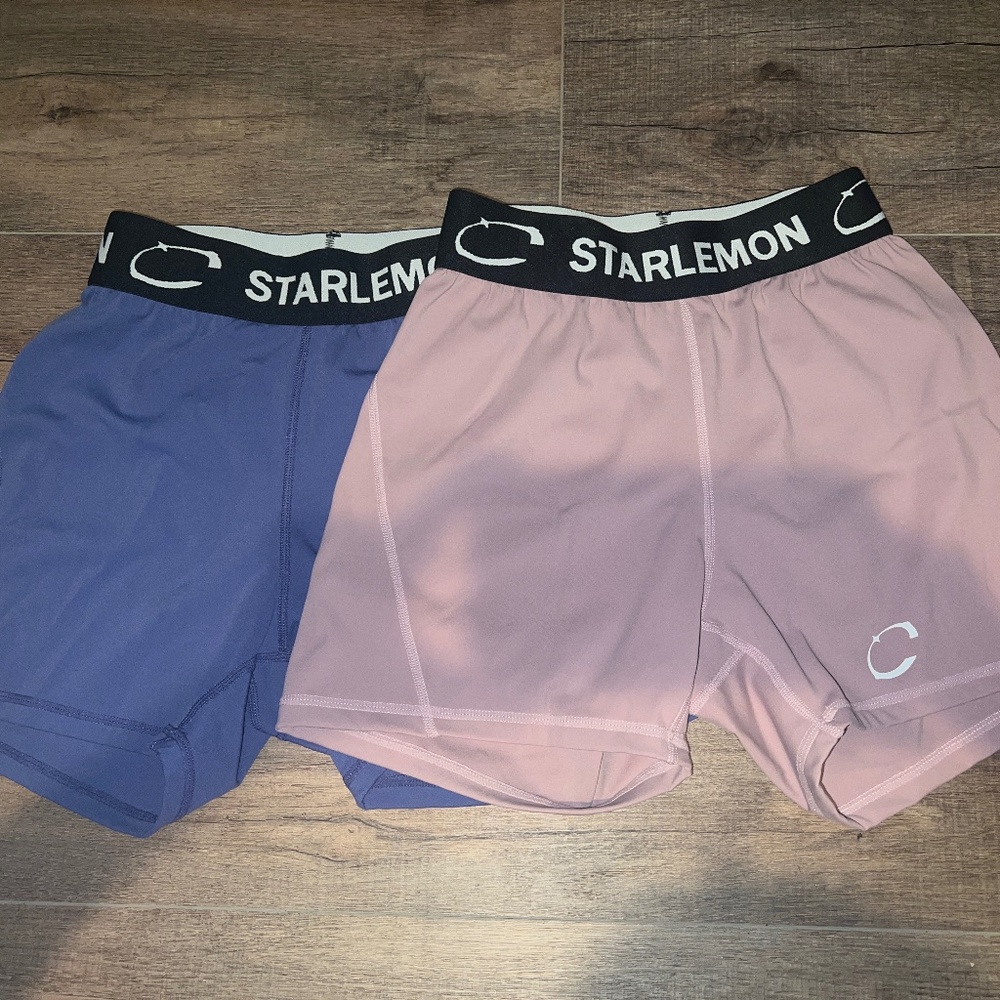 BUNDLE 2 Starlemon spandex shorts